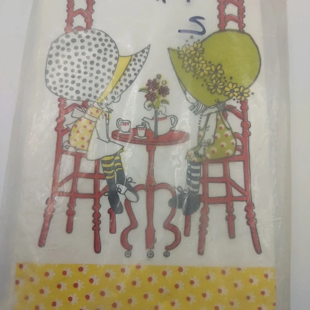 Vintage American Greetings Facial Guest Towels Paper Tea Party Made In USA.‎ Nos